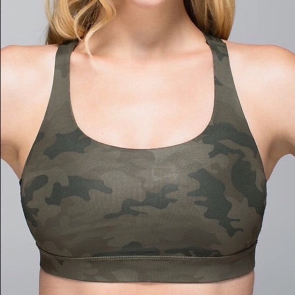 Lululemon Energy Bra Camo